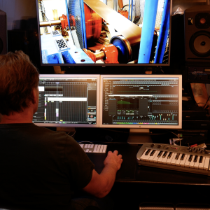 Creatieve regie  Master controle room  AV recording studio