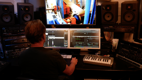 Creatieve regie  Master controle room  AV recording studio